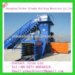 Full automatic waste cardboard and paper baler machine
