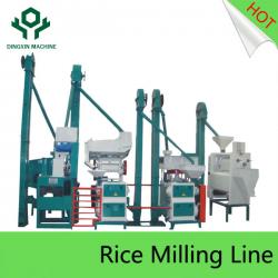 Full Set of Rice Milling Line Complete Set Rice Mill Equipments