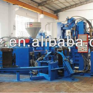 Fully automatic pvc rain boots injection moulding machine
