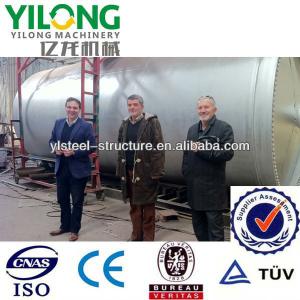 fully automatic tire pyrolysis equipment with ISO & CE certificate