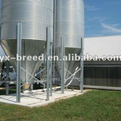 galvanized feed bin for poultry feed or grain