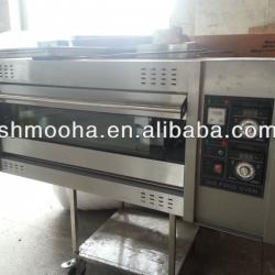 gas bread baking oven/single deck/bakery equipments(factory low price)