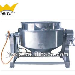 gas heating tilting stainless steel jacketed kettle