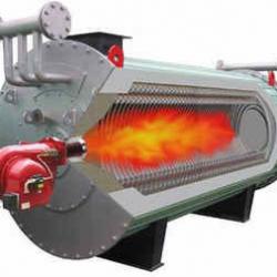 Gas oil thermal oil circulation heating furnace