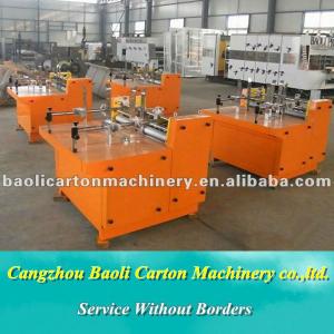 GBJ carton clapboard making machine using 3 layer corrugated cardboard , paper partition packaging machine