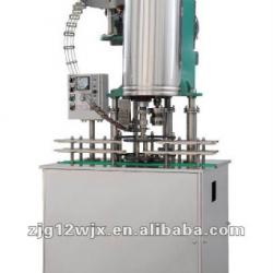 glass bottle cap locking machine