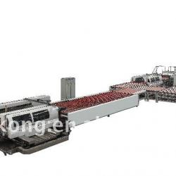 glass double edging production line