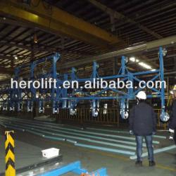 Glass lifting machines