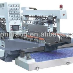 Glass straight line double edging machine