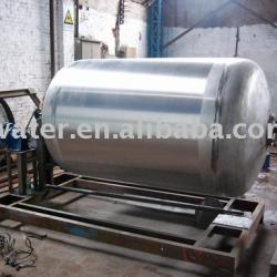 glazed stainless steel tank