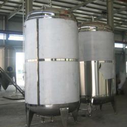 glycol jacket conical beer fermenter with conical bottom cooling jacket