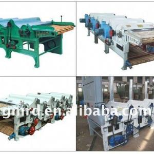 GM400-4 four rollers waste fabric recycling machine