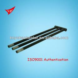 Gold supplier of W type silicon carbide cremation furnace heater