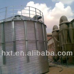 Grain storage system on farm, storage silos and bins ,270 T flour silo