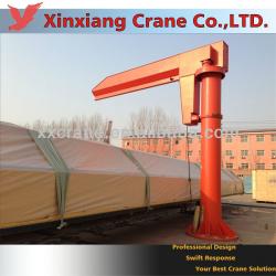 Ground mounted jib arm crane for sale