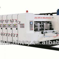 GSYK Series high speed flexo printer slotter&die-cutter machine with stacker