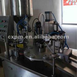 Guangzhou CX semi-automatic plastic pipe filling and sealing machine