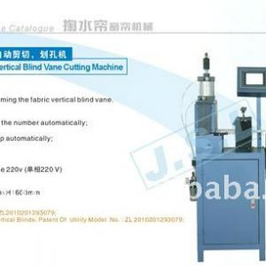 Guangzhou J.S.L 30D Fabric Vertical Blinds Slat Cutting and Punching Machine