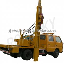 Guardrail Excavator Post Driver