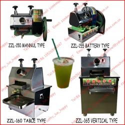 hand-stytle/vertical type/battery type/table type sugar cane juice machine