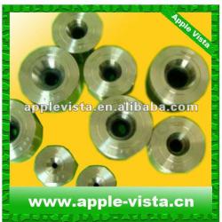 Hard tungsten carbide wire drawing die polishing