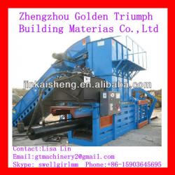 Heavy capacity automatic waste paper carton baling press packer machine