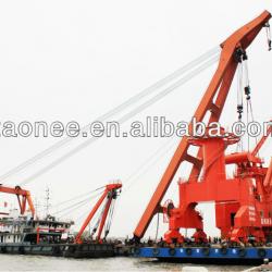 Heavy duty mobile portal crane 40T