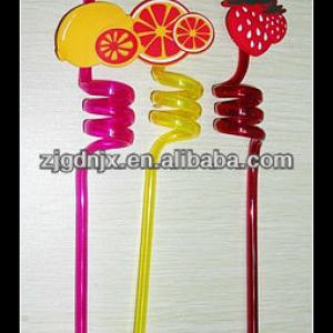 Helical tricolor straws making machines