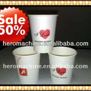 HERO BRAND SINGLE Doulbe Coat PE Paper Cup Machine