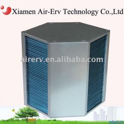 Hexagon shape heat recovery element core