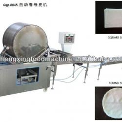 high capacity gas/electric heating spring roll round pastry machine