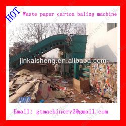 High Capacity waste paper carton bale compressor machine on sale