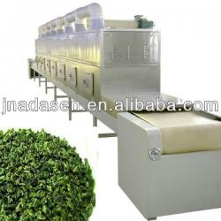 High-class green tea/black tea microwave drying sterilization equipment, dryed the moisture <5%
