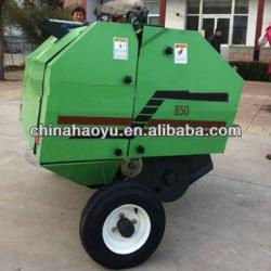 high density mini round hay baler for sale