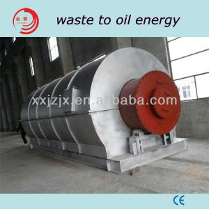 High-efficiency and newest scrap tire pyrolysis plant for oil