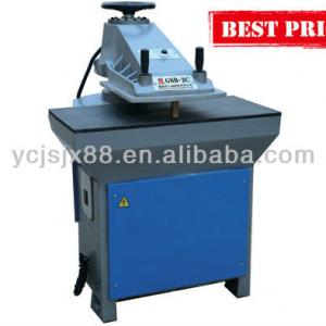 high efficiency hydraulic rocker cutting leather machine