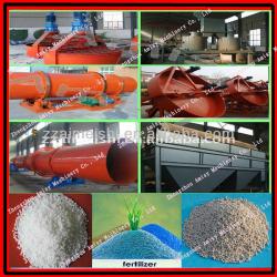 High efficiency Organic fertilizer production line, Animal waste granulating production line