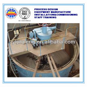 High efficiency thickener with central transmission