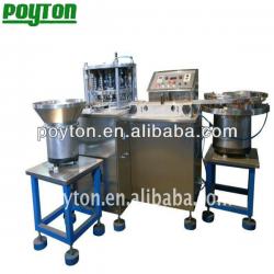 High efficient PE tube cap making machine