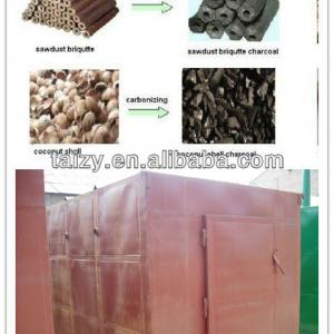 High efficieny coconut shell carbonization furnace/Self-ignite type wood carbonization stove with low price 0086-18703616536