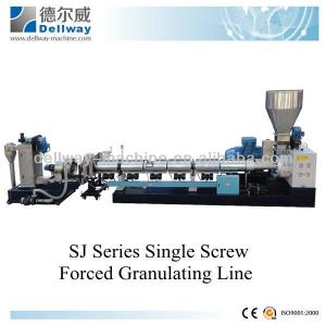 high out put single screw granulation machine