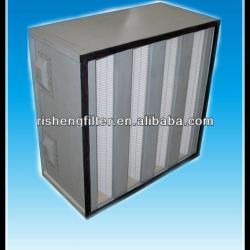 High Performace V Bank Hepa air Filter