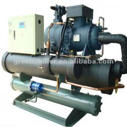 High performance R134a water cooled screw chiller MG-1400WS(D) for molding
