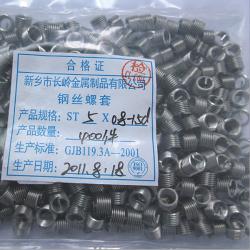 High precision threaded inserts with a good market at home and broad