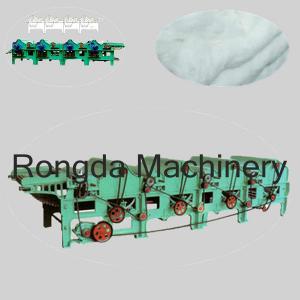 High production fabric recycling machine
