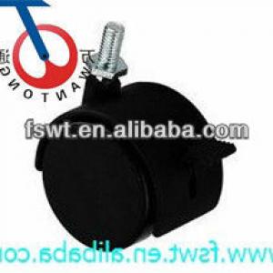 High Quality Black Screw Polyurethane Caster Wheel