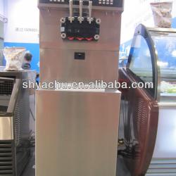 High quality frozen yogurt machine with 3 flavors