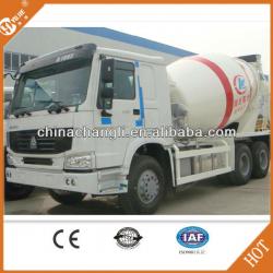 High quality HOWO 8 cubic meters concrete mixer truck used for construction
