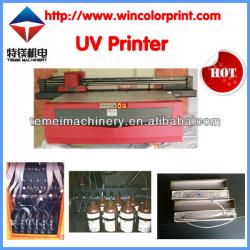 High resolution Flatbed glass UV printer