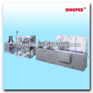 High-speed Aluminium Plastic blister packing machine and cartoning machine